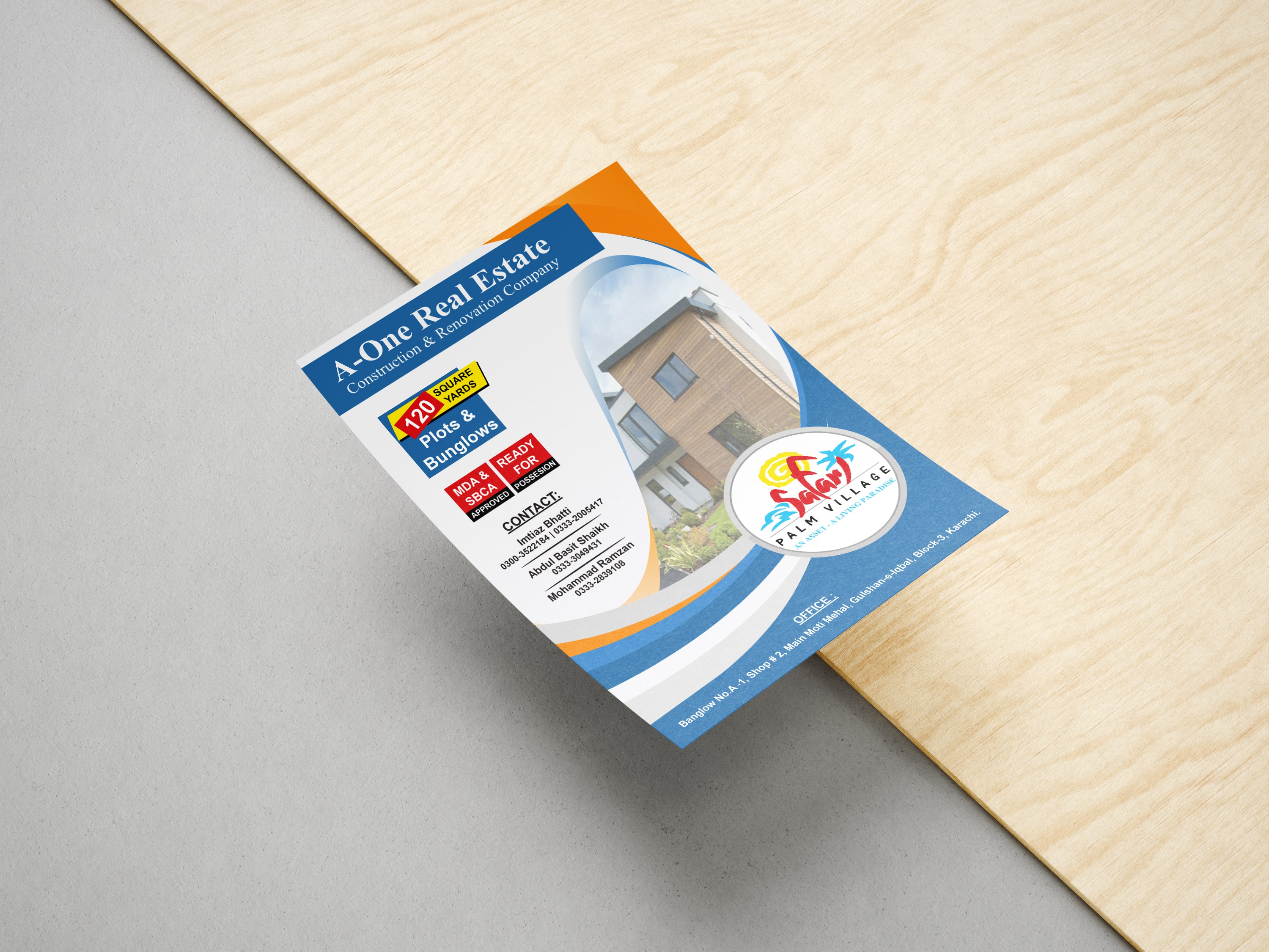 A5 modern flyer design Melbourne, VIC marketing