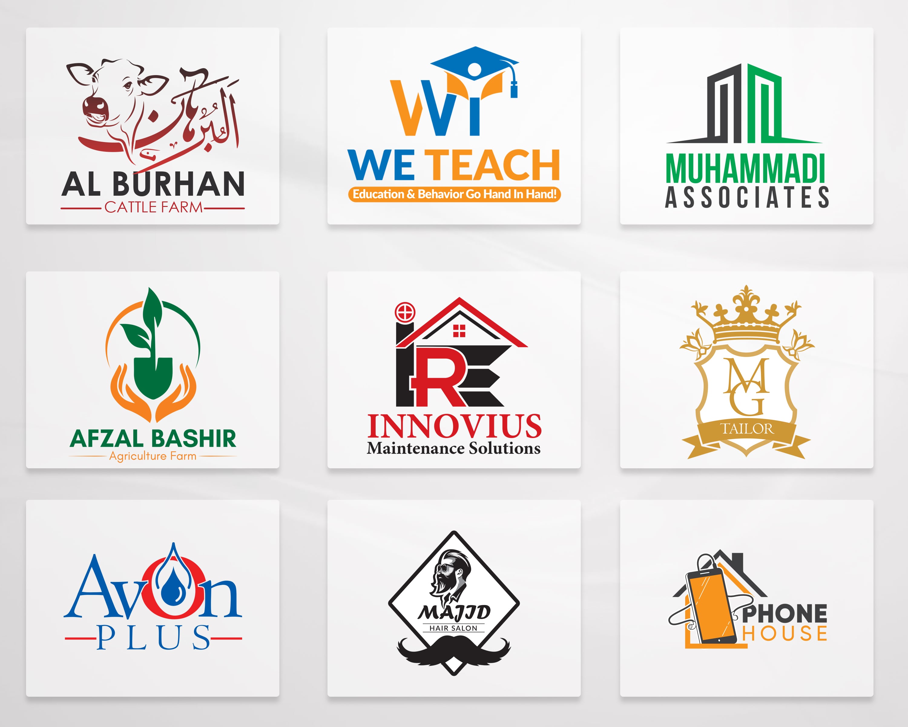 Modern logo design Melbourne, VIC creative branding example 2026