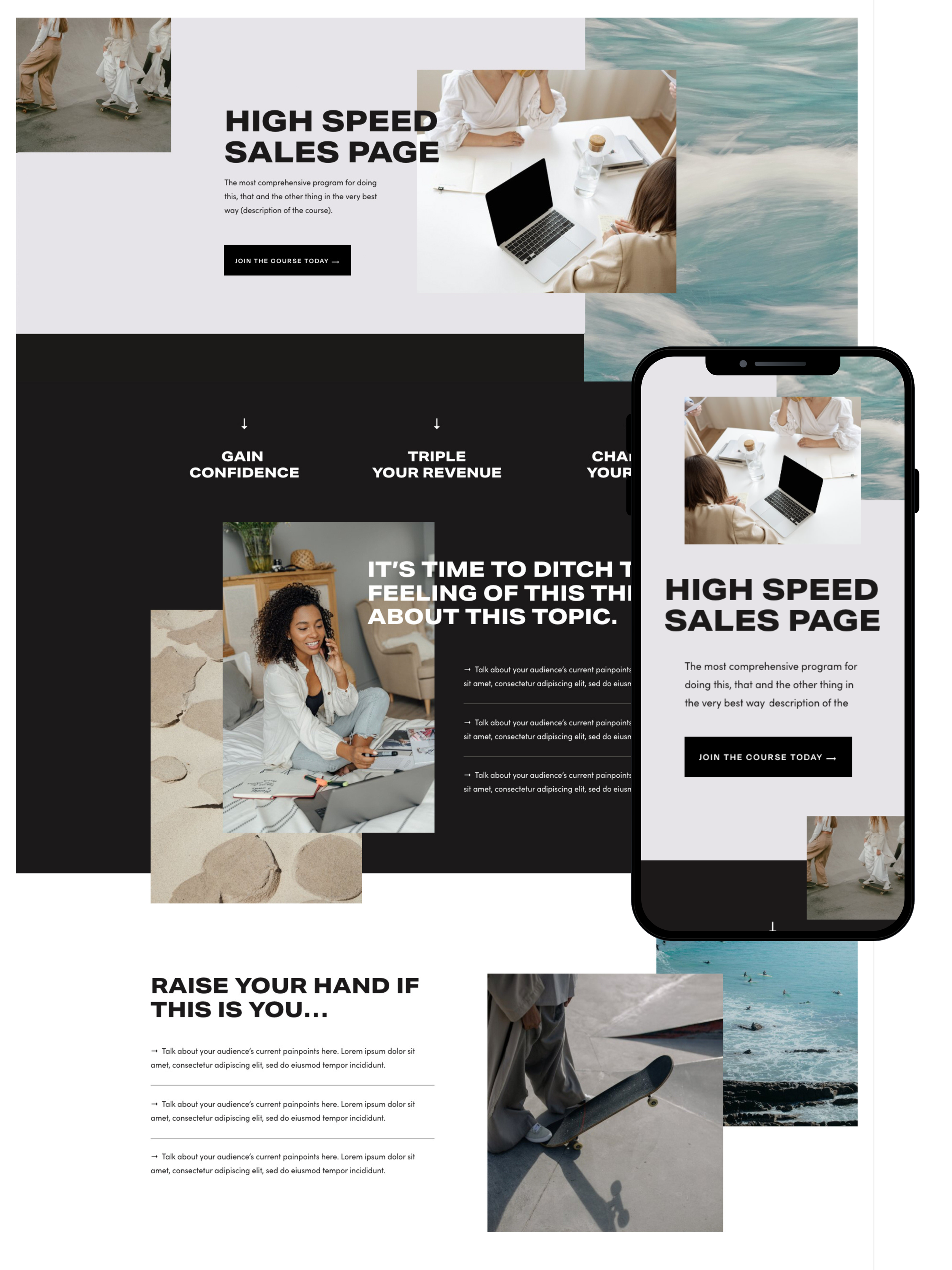 Sales Page Design | Elite Launch Design - Create in Melbourne, VIC for Higher Conversions