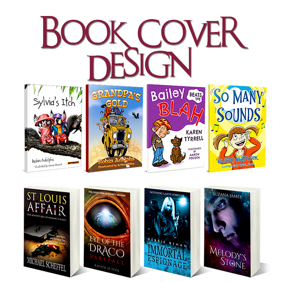Modern 2026 Book Cover Design Agency in Melbourne, VIC for self publishing authors