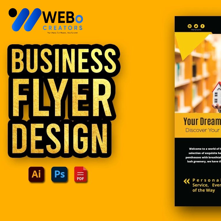 Creative Flyer Design for Moving Company in Melbourne, VIC | Flyer for Removals Services